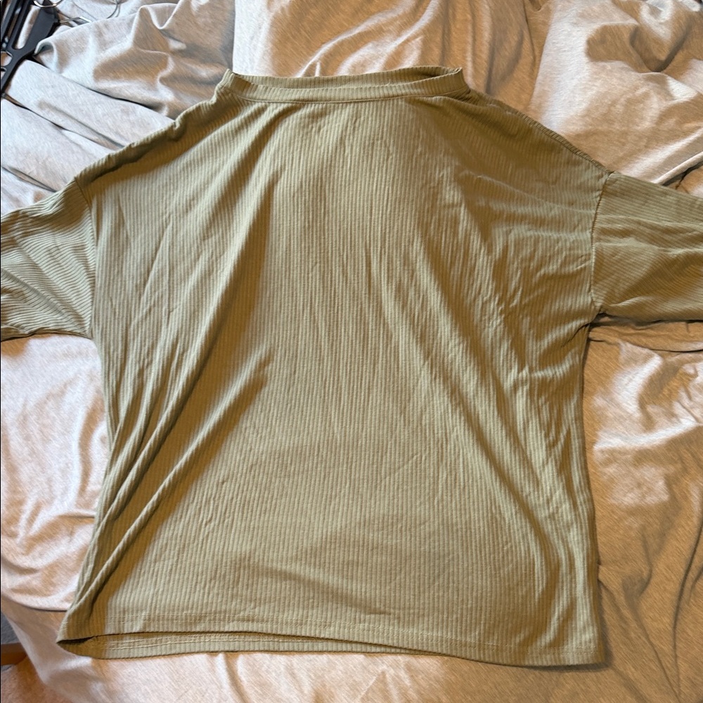 Olive Green Women's Blouse